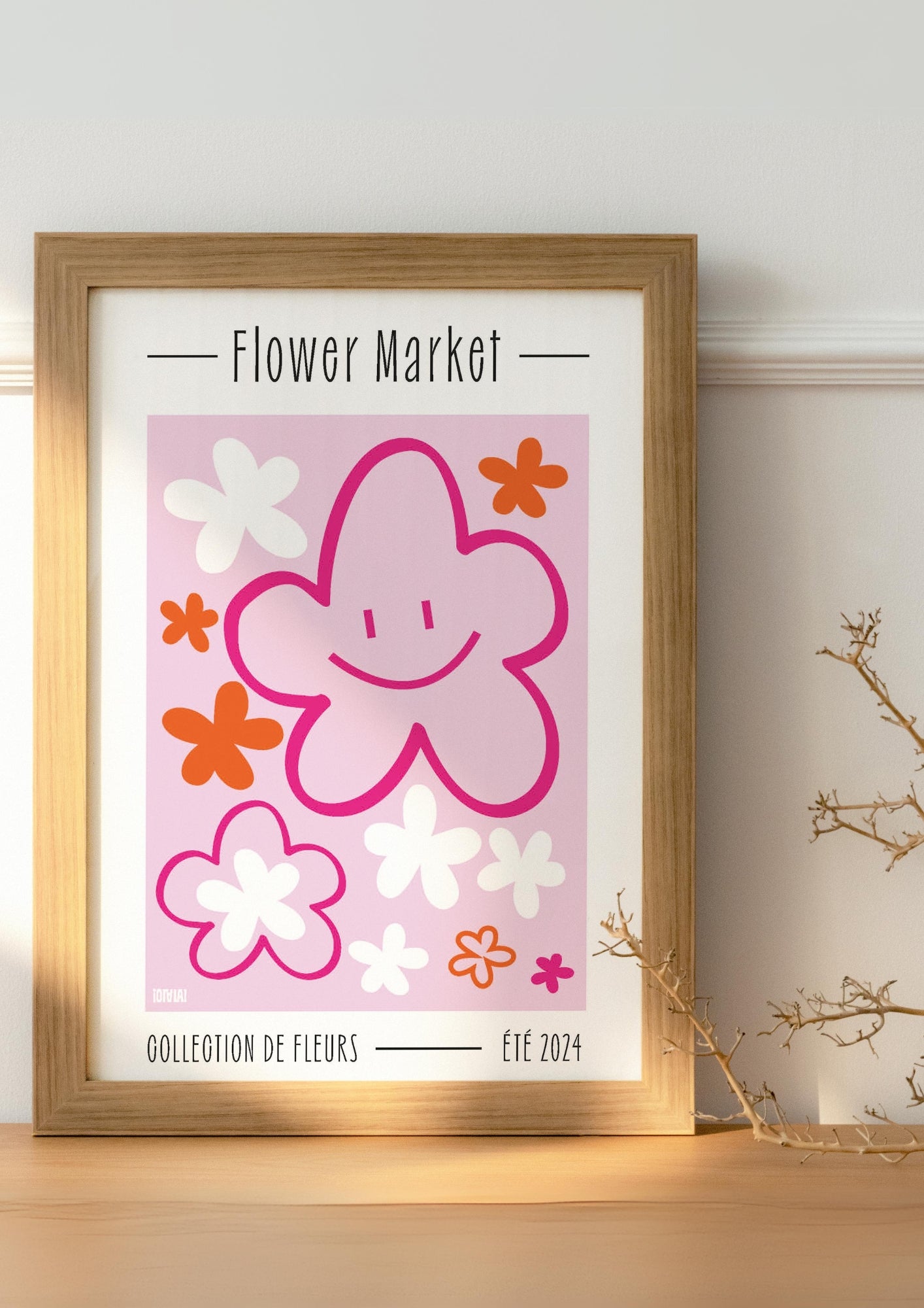 Affiche - Flower Market