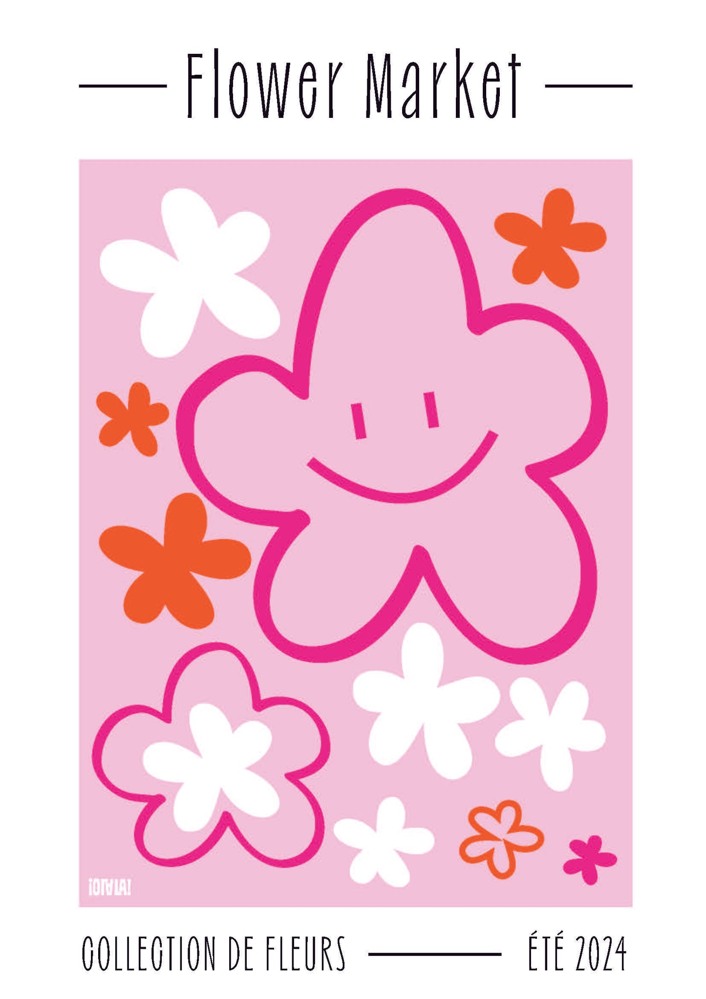 Affiche - Flower Market