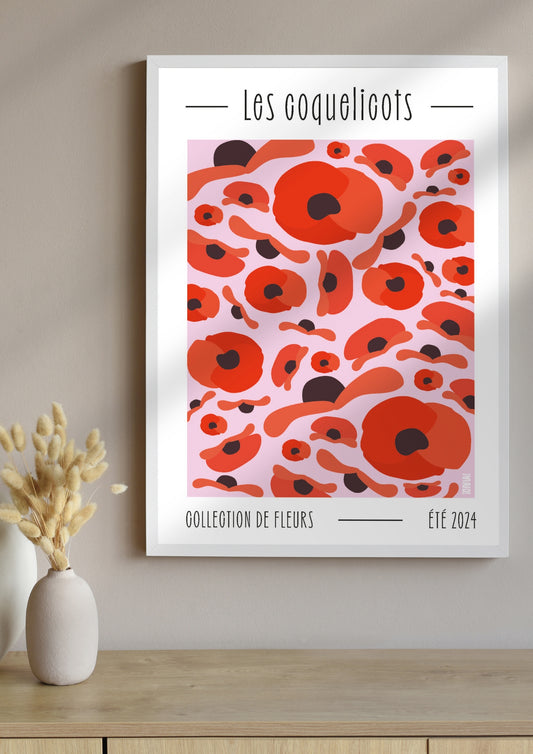 Affiche - Les Coquelicots