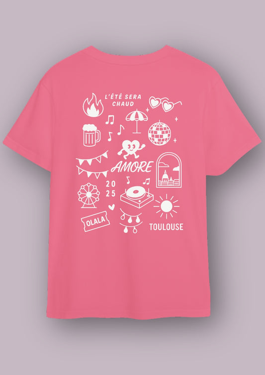 T-shirt - Tolosa ROSE - Édition limitée