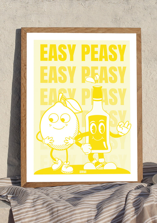Affiche - Easy Peasy