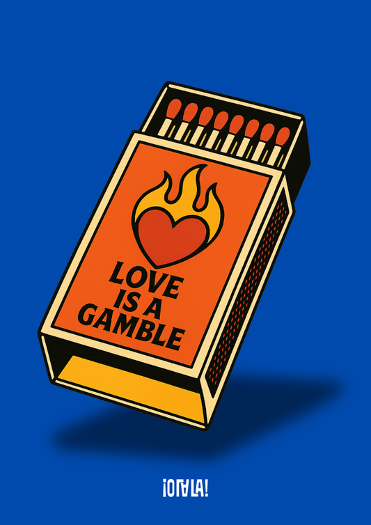 Affiche - Love is a gamble