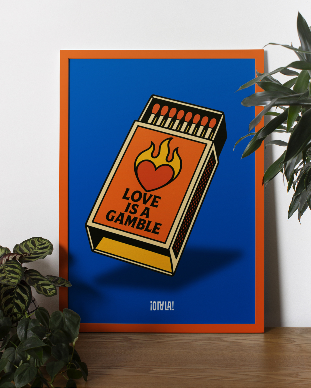 Affiche - Love is a gamble