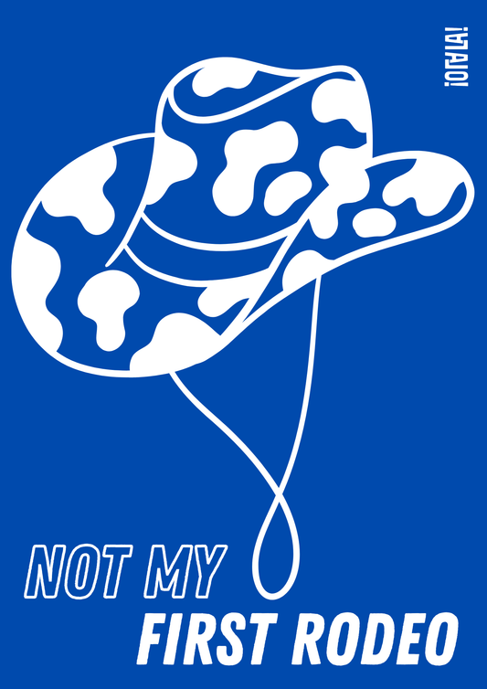 Affiche - Not My First Rodeo