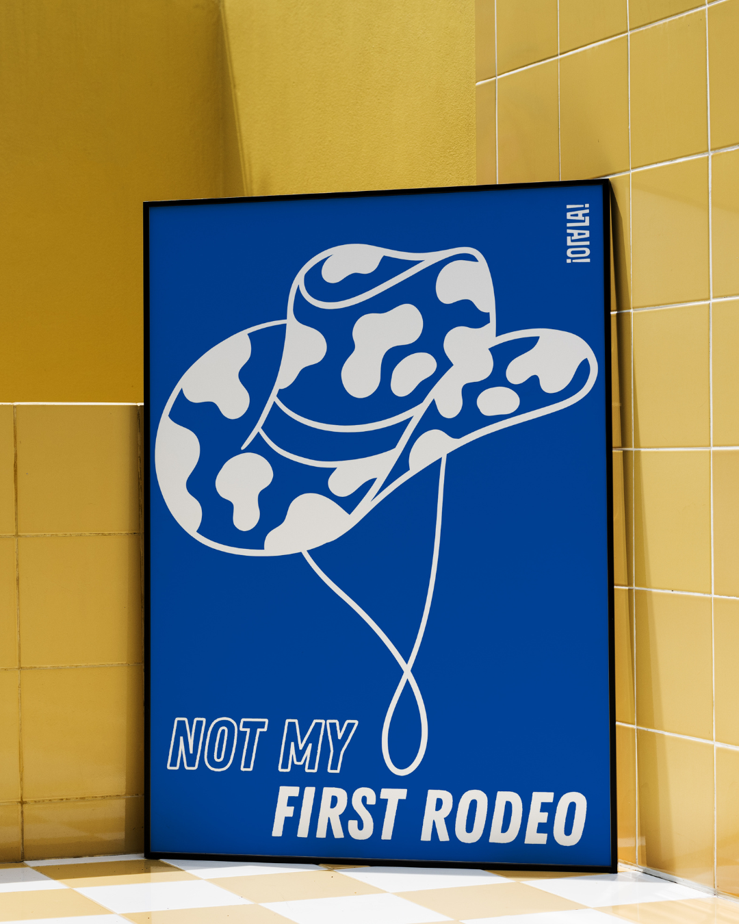 Affiche - Not My First Rodeo