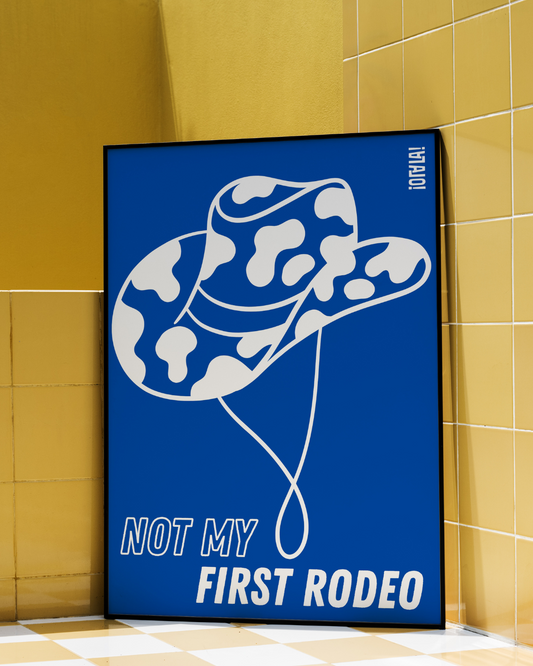 Affiche - Not My First Rodeo
