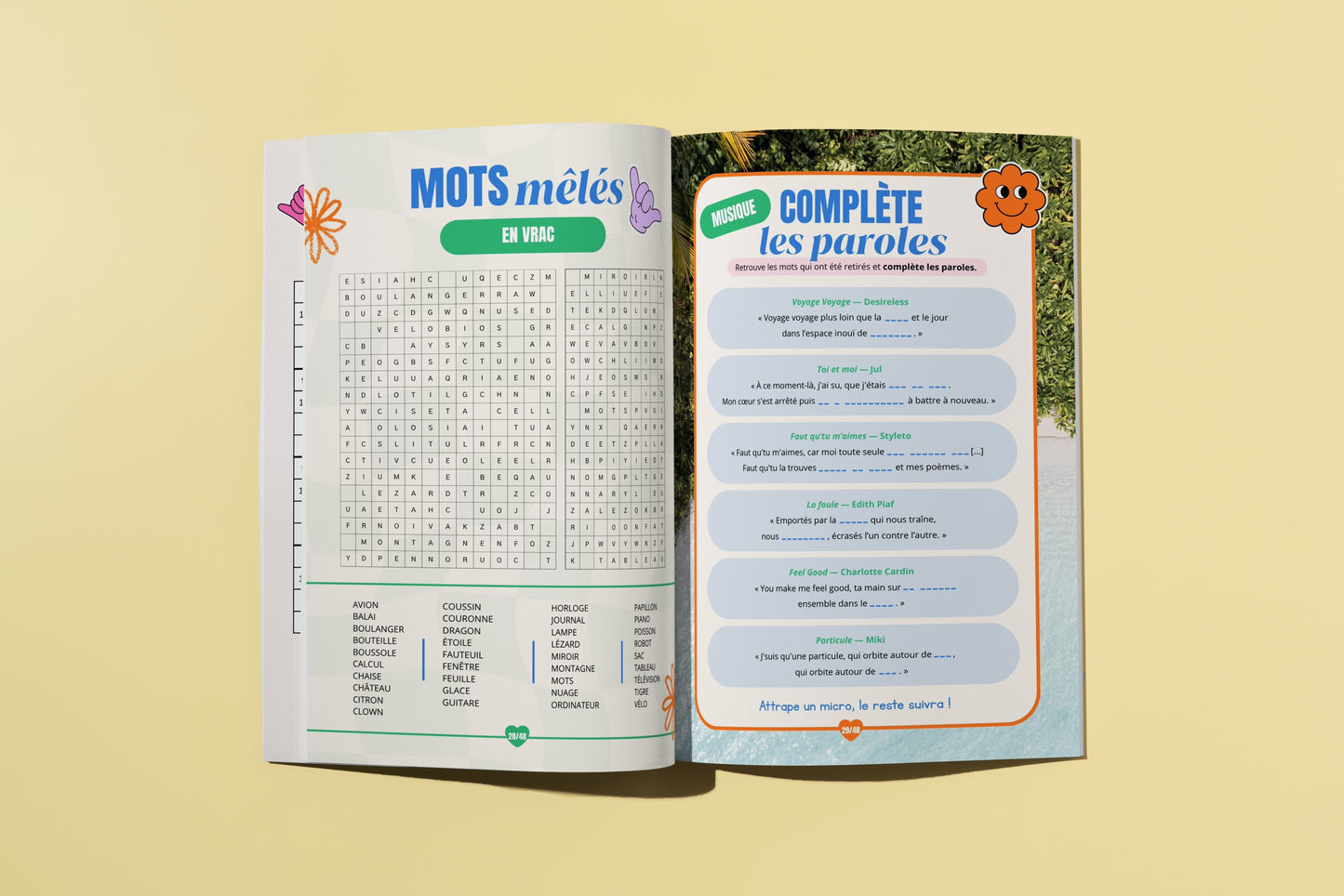 Cahier de jeux EN VRAC - Édition 1