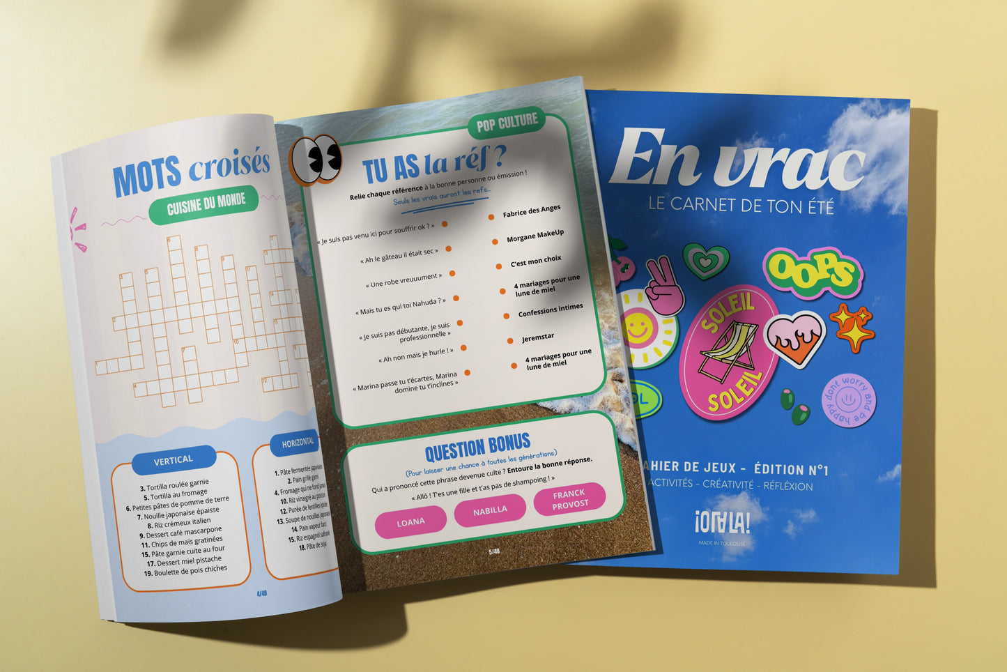 Cahier de jeux EN VRAC - Édition 1