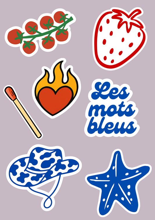 Pack de stickers - Haute Saison