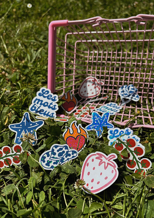 Pack de stickers - Haute Saison