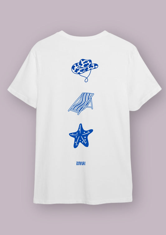 T-shirt - Les mots bleus