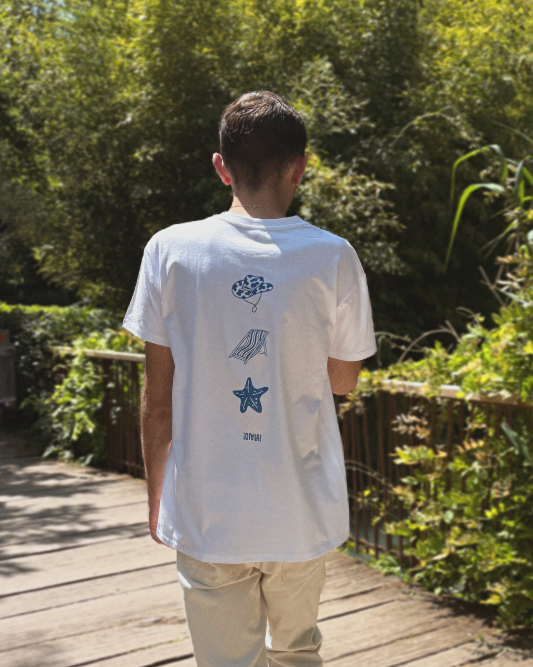 T-shirt - Les mots bleus
